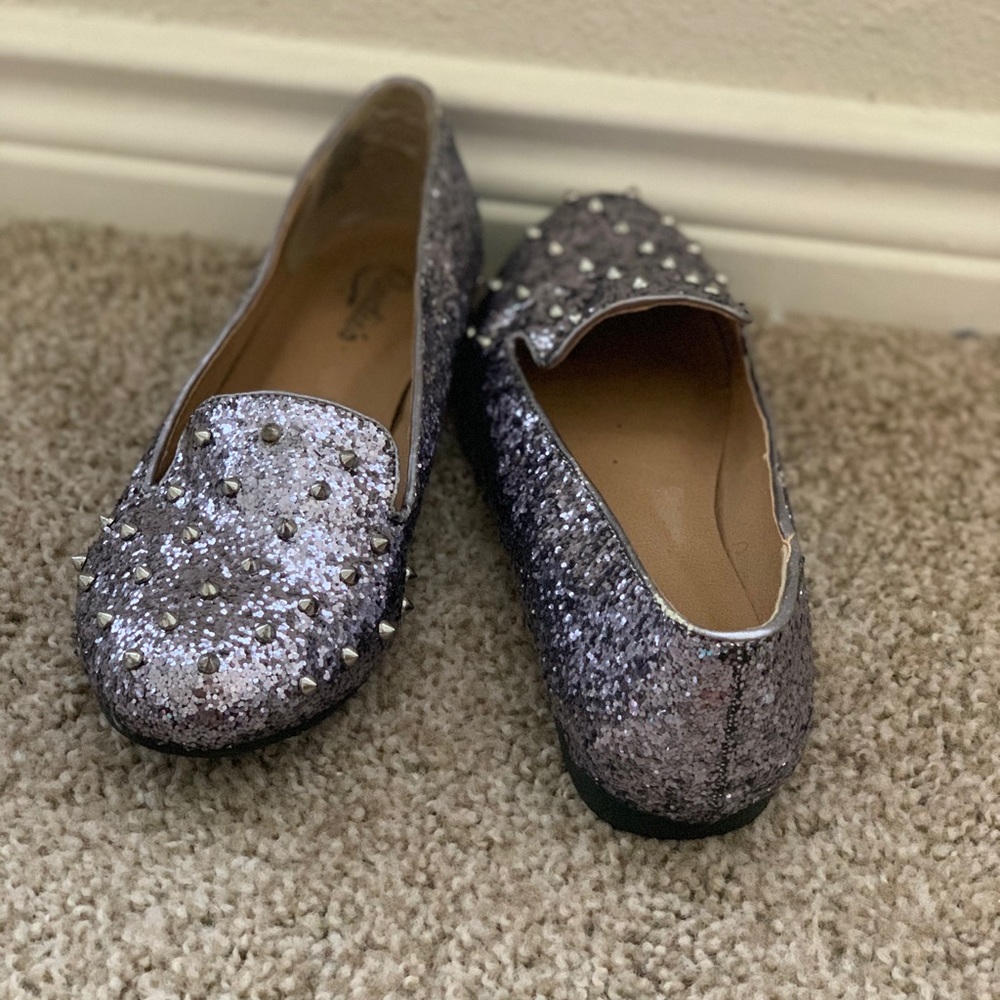 Glitter flats